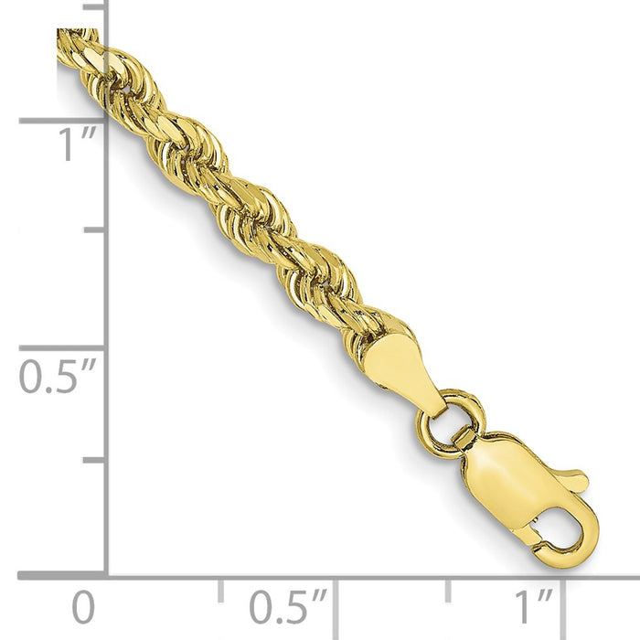 10k 3.5mm Semi-solid D/C Rope Chain-10DH025-7