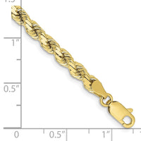 10k 4.25mm Diamond-cut Rope Chain-10K033-7