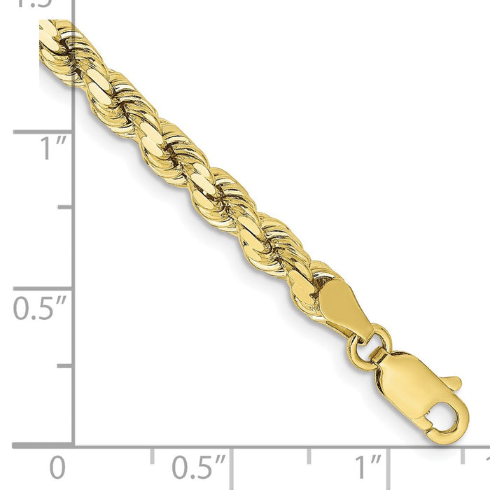 10k 4.25mm Diamond-cut Rope Chain-10K033-7