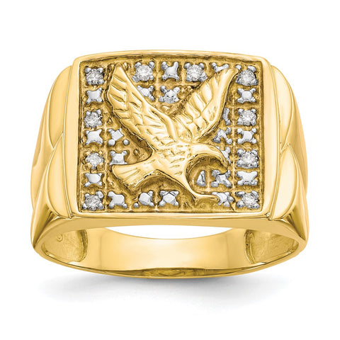 GOLD EAGLE RINGS