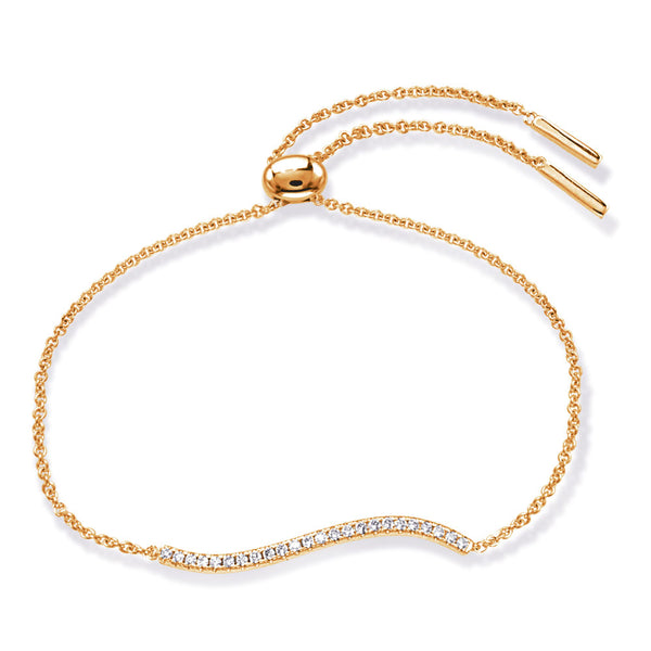 Yellow Gold Diamond Bracelet - B4517YG