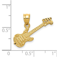 14k 3D Guitar Charm-C413