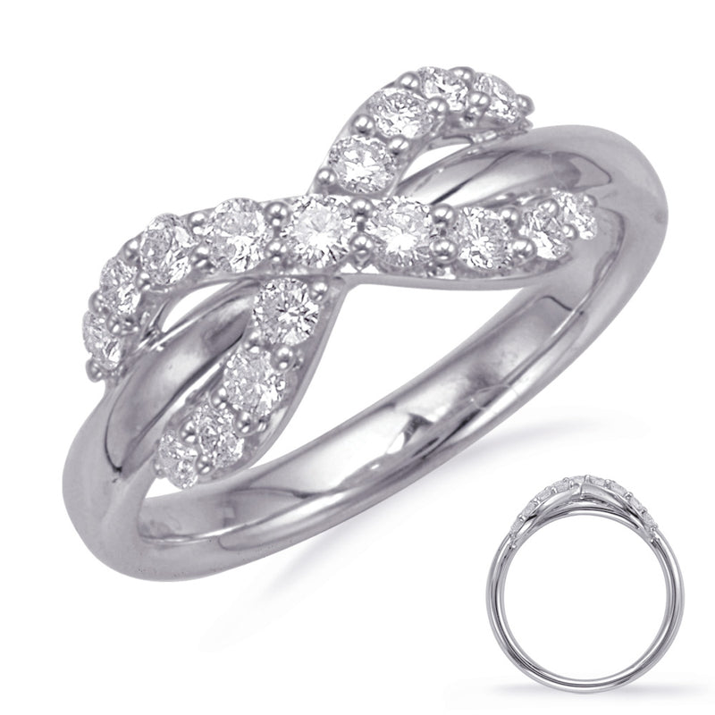 White Gold Diamond Fashion Ring - D4672WG