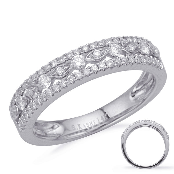 White Gold Diamond Fashion Ring - D4695WG