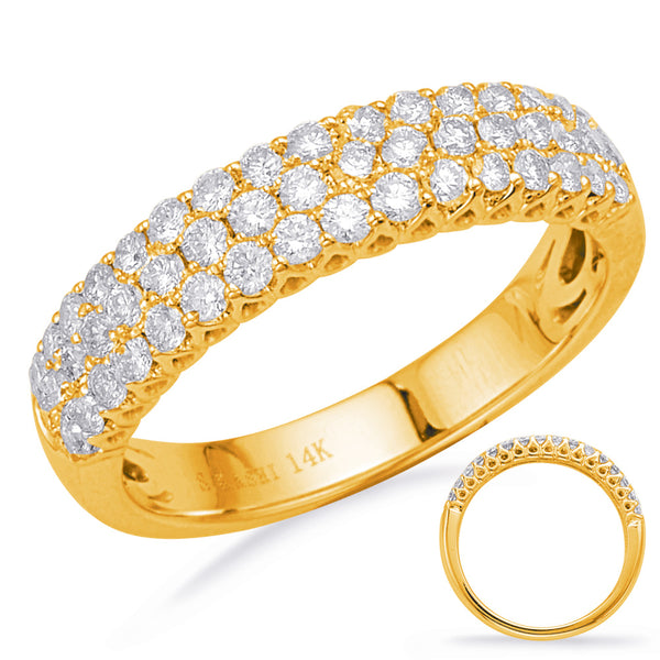 Yellow Gold Diamond Fashion Ring - D4698YG