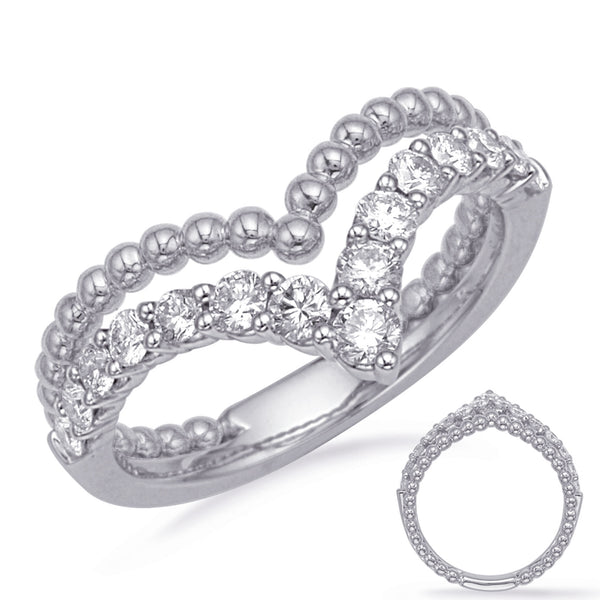 White Gold Diamond Fashion Ring - D4729WG