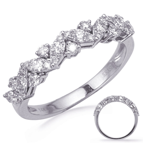 White Gold Diamond Fashion Ring - D4747WG