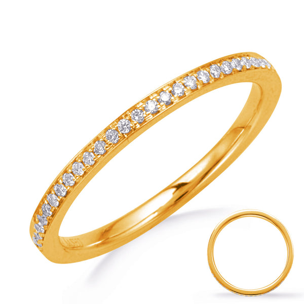 Yellow Gold Diamond Eternity Ring - D4757-6.5YG