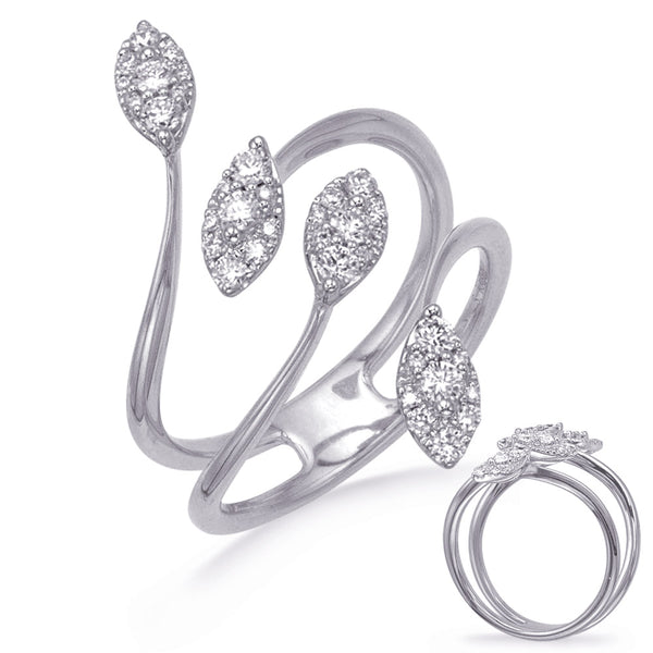 White Gold Diamond Fashion Ring - D4761WG