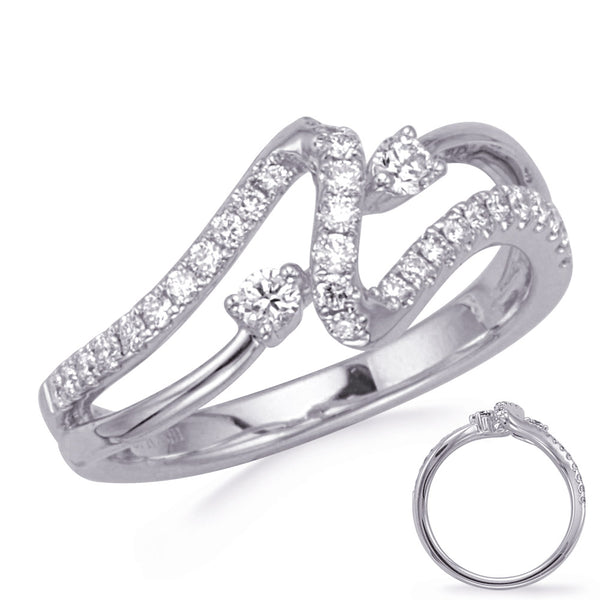 White Gold Diamond Ring - D4775WG