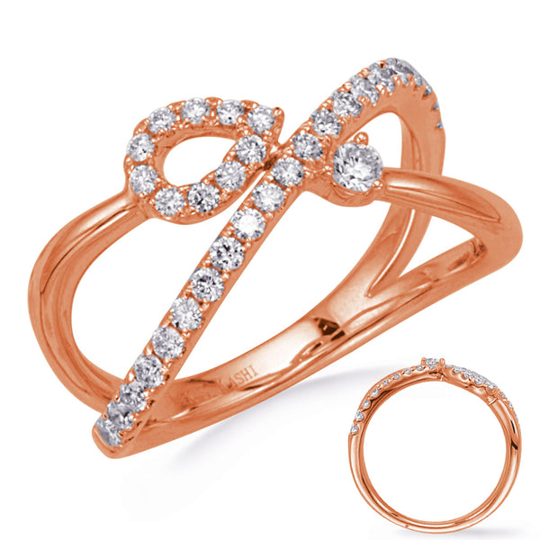 Rose Gold Diamond Ring - D4776RG