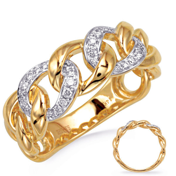 Yellow Gold Diamond Ring - D4798YG