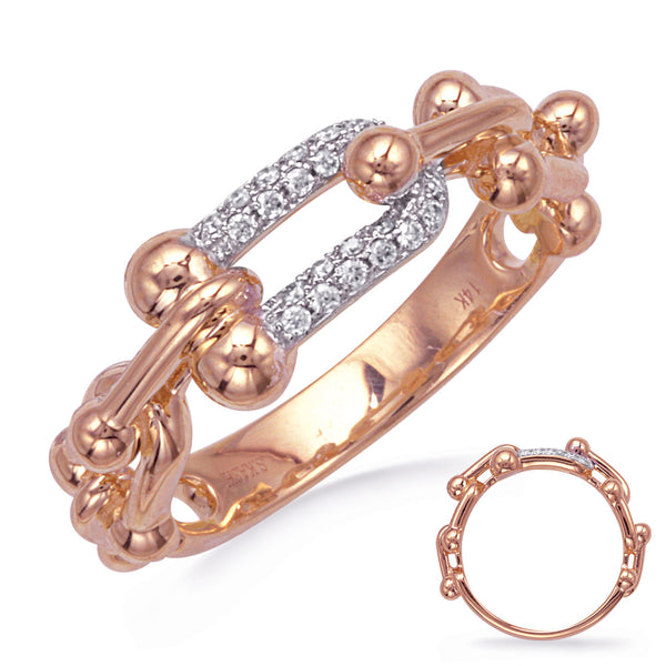 Rose Gold Diamond Ring - D4819RG