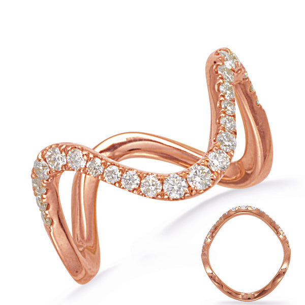 Rose Gold Diamond Ring - D4843RG