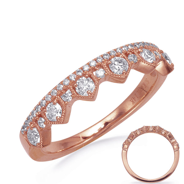 Rose  Gold Diamond Ring - D4844RG