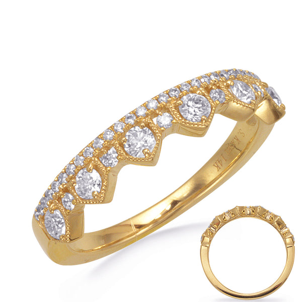 Yellow Gold Diamond Ring - D4844YG