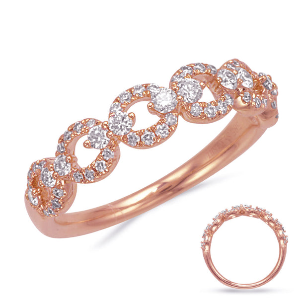 Rose Gold Diamond Ring - D4854RG