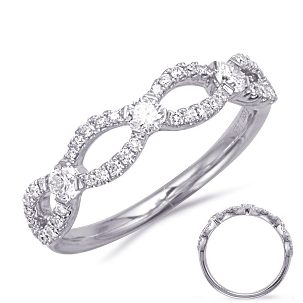White Gold Diamond Ring - D4856WG