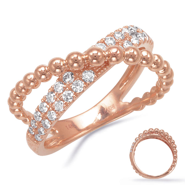 Rose Gold Diamond Ring - D4869RG