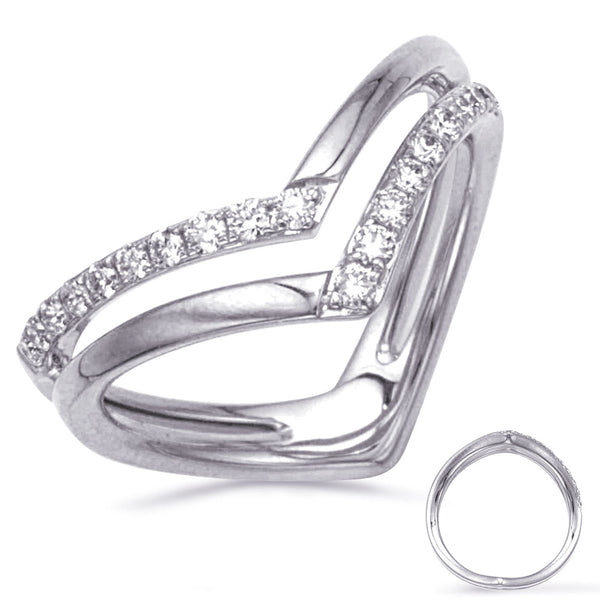 White Gold Diamond Ring - D4878WG