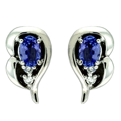 Tanzanite & Diamond Earring - E7014-TWG