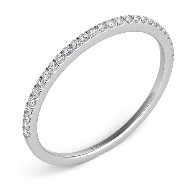 White Gold Matching Band - EN7327-BWG