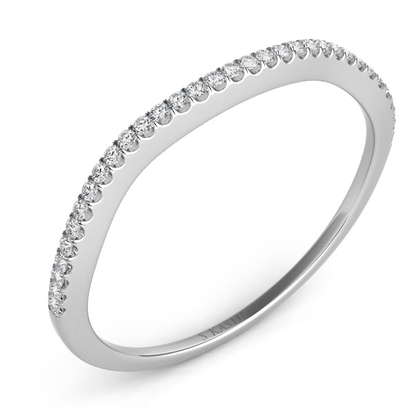 White Gold Matching Band - EN7333-BWG
