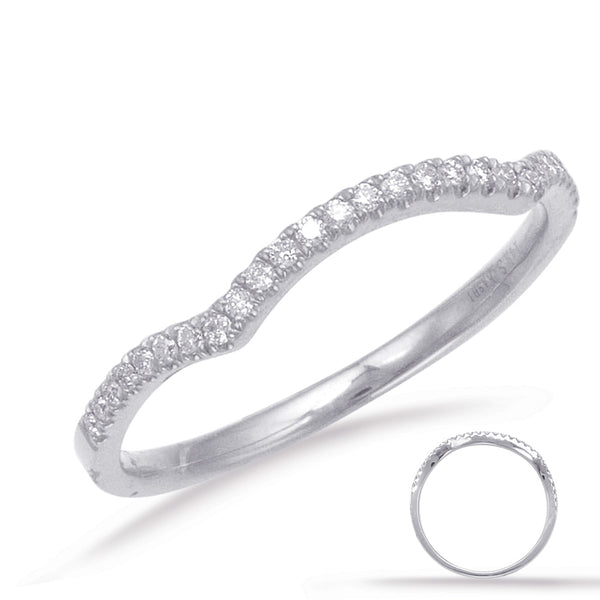 White Gold Matching Band - EN7371-BWG