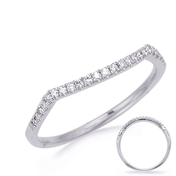 White Gold Matching Band - EN7373-BWG