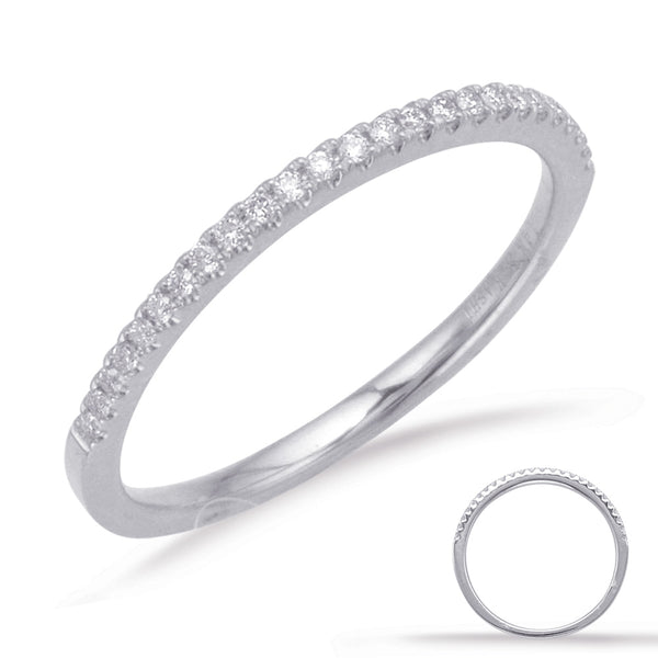 White Gold Matching Band - EN7374-BWG