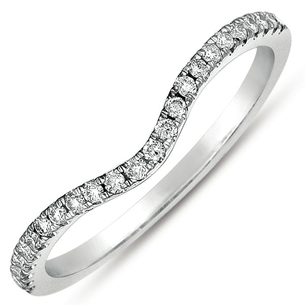 White Gold Matching Band - EN7415-BWG