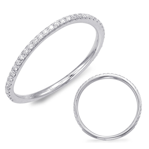 White Gold Matching Band - EN7530-BWG