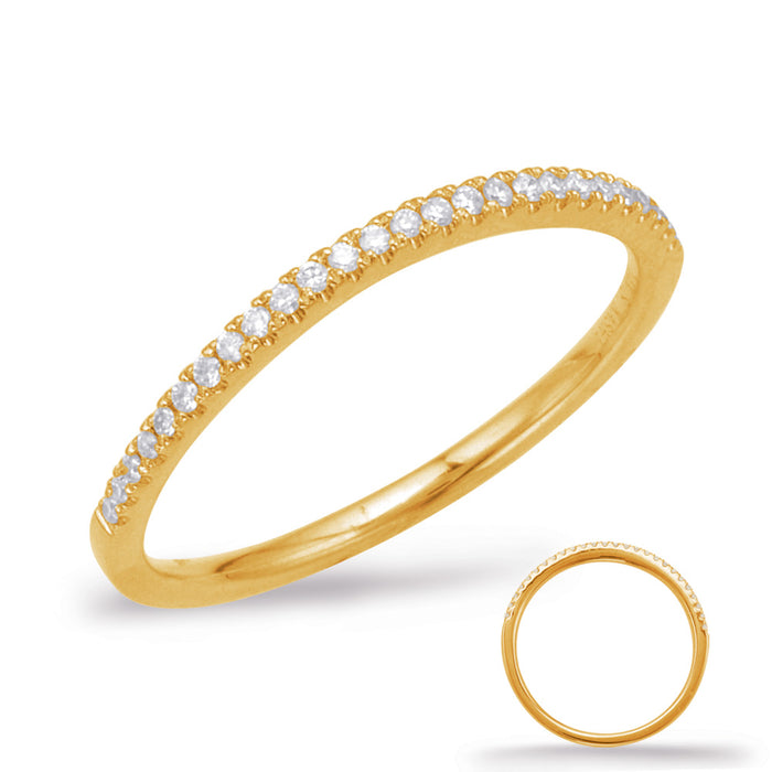 Yellow Gold Curve Matching Band - EN7685-BYG