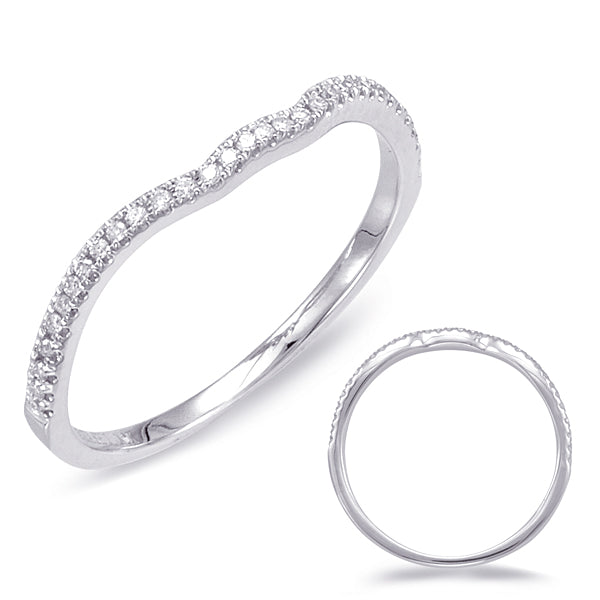 White Gold Matching Band - EN7734-BWG