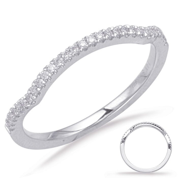 White Gold Matching Band - EN7777-BWG