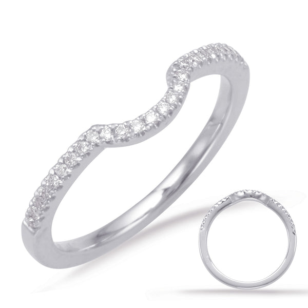White Gold Matching Band - EN7885-BWG