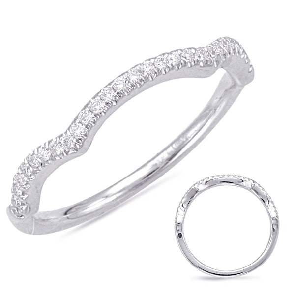 White Gold Matching Band - EN7887-BWG