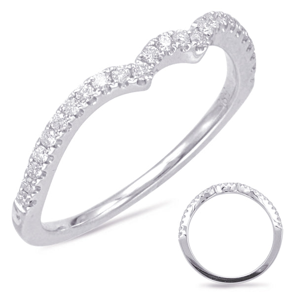 White Gold Matching Band - EN7908-BWG