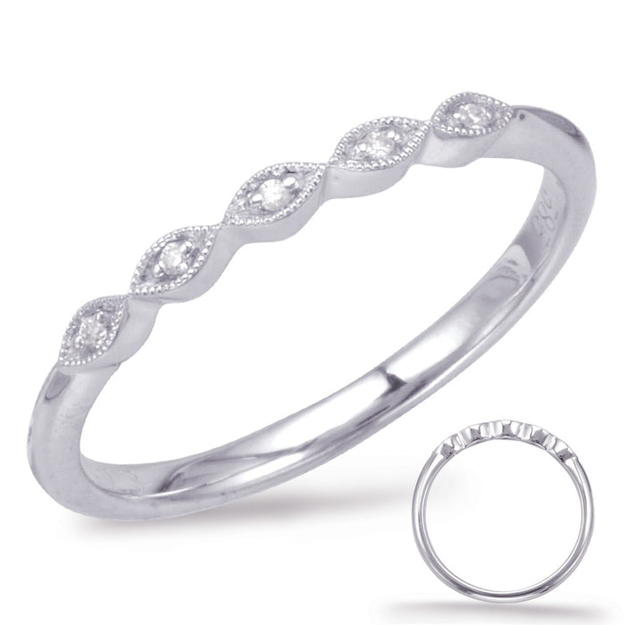 White Gold Matching Band - EN7930-BWG