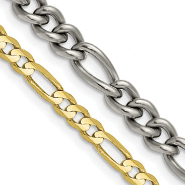 14KT FIGARO CHAINS