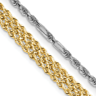 14 KT ROPE CHAINS