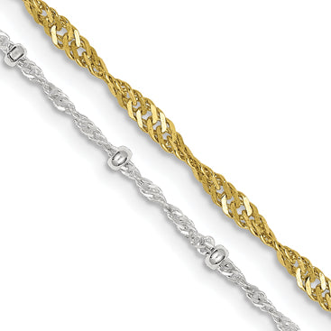 14KT SINGAPORE CHAINS