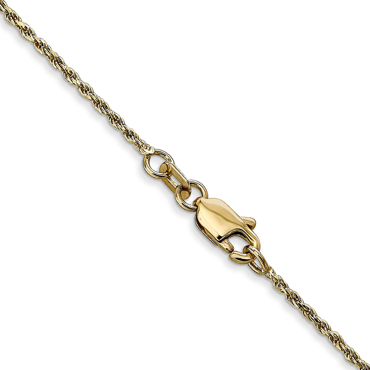 14k 1.15mm D/C Machine-made Rope Chain-010L-16