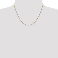 14k 1.15mm D/C Machine-made Rope Chain-010L-18