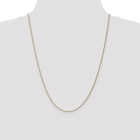 14k 1.15mm D/C Machine-made Rope Chain-010L-24
