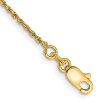 14k 1.15mm D/C Machine-made Rope Chain-010L-7