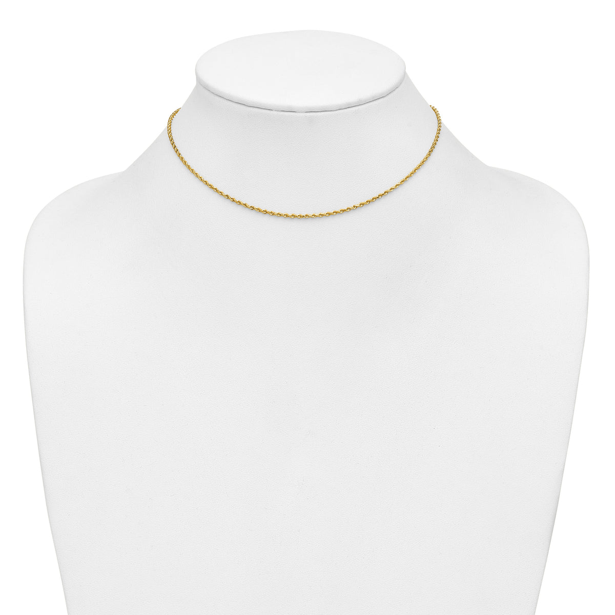 14k 1.50mm D/C Rope with Lobster Clasp Chain-012L-14