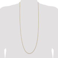 14k 1.50mm D/C Rope with Lobster Clasp Chain-012L-36