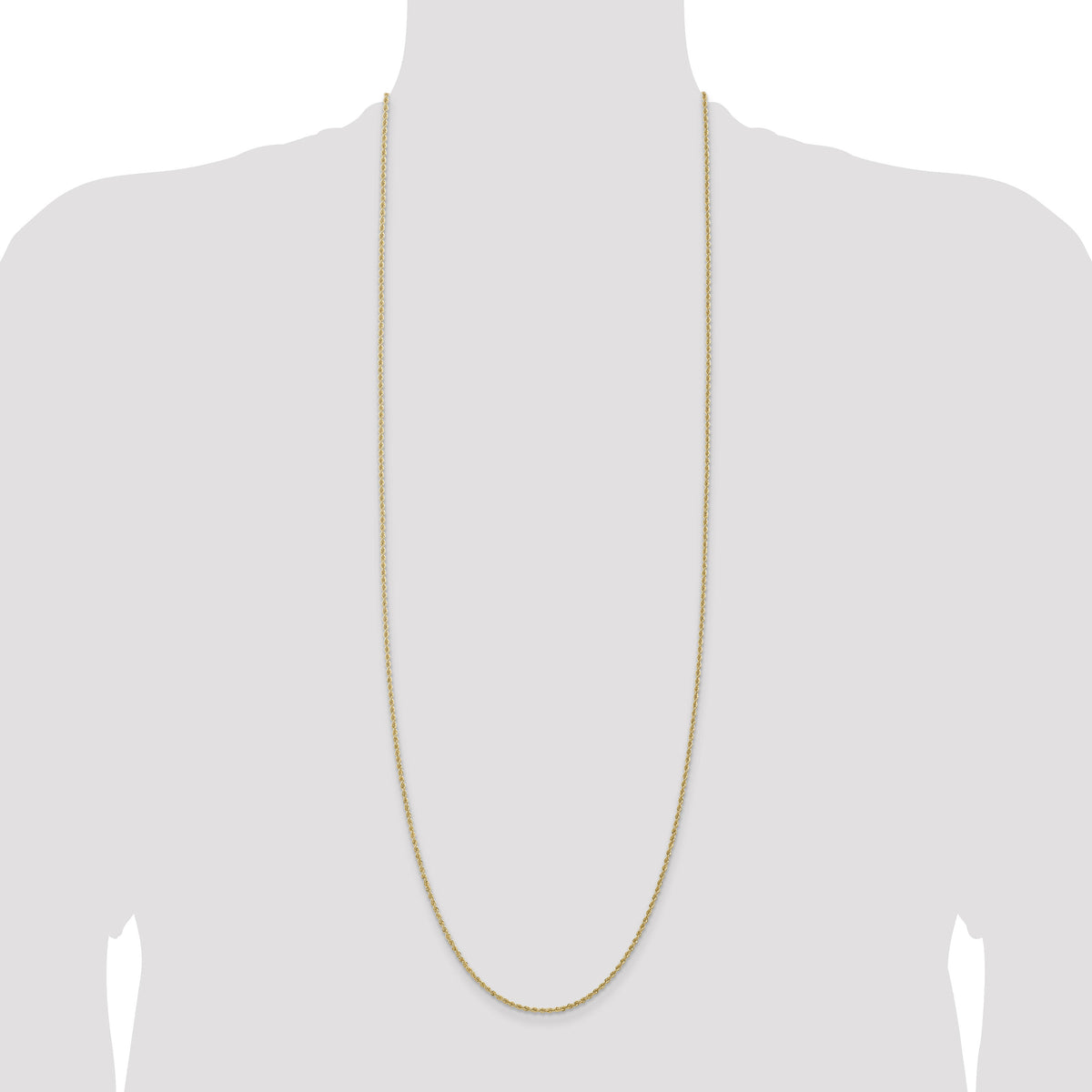 14k 1.50mm Regular Rope Chain-012S-36