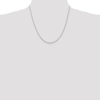 10k White Gold 1.5mm Diamond-cut Rope Chain-10K012W-20